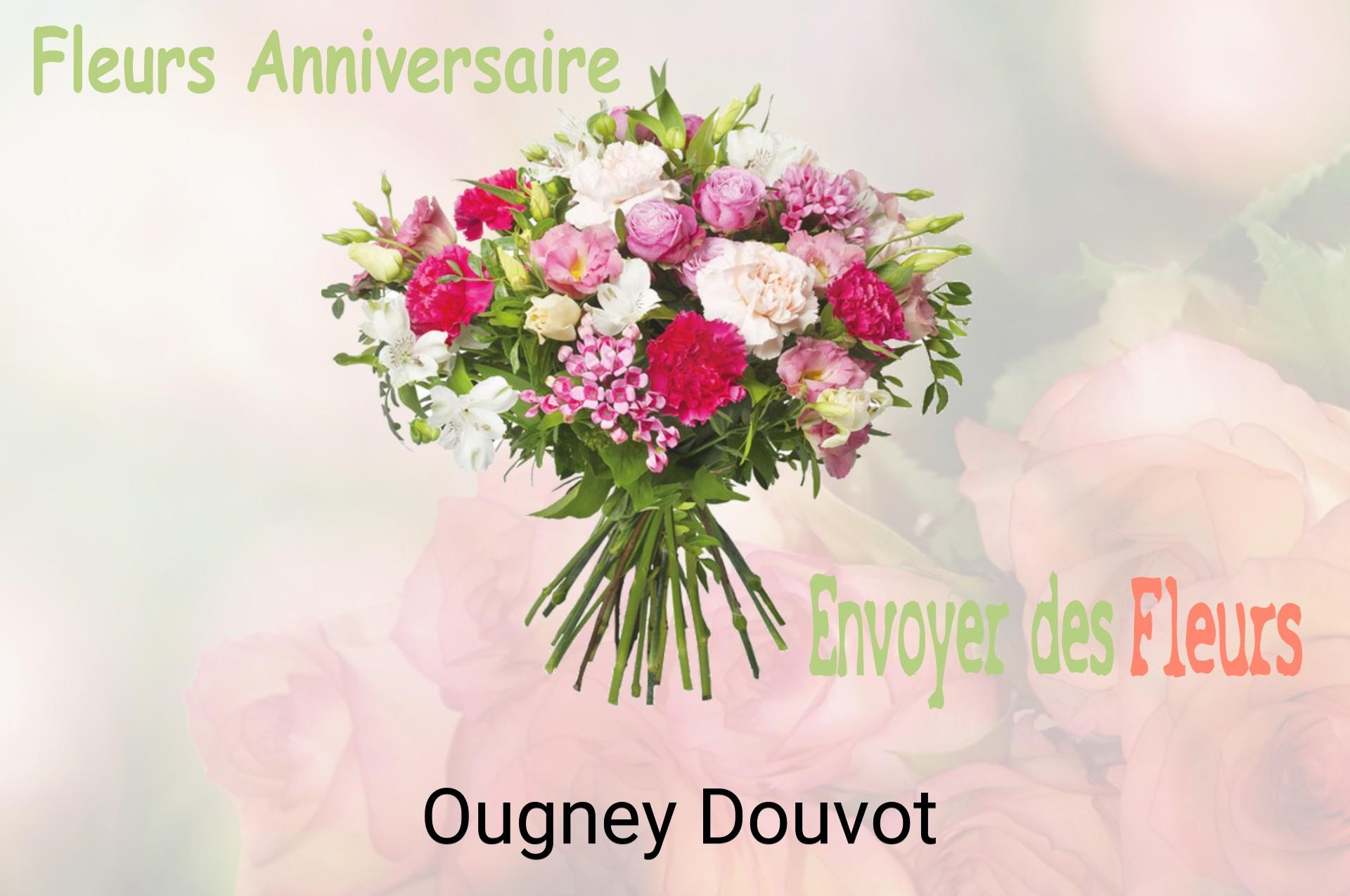 Bouquet de fleurs d’anniversaire livré à Ougney-Douvot