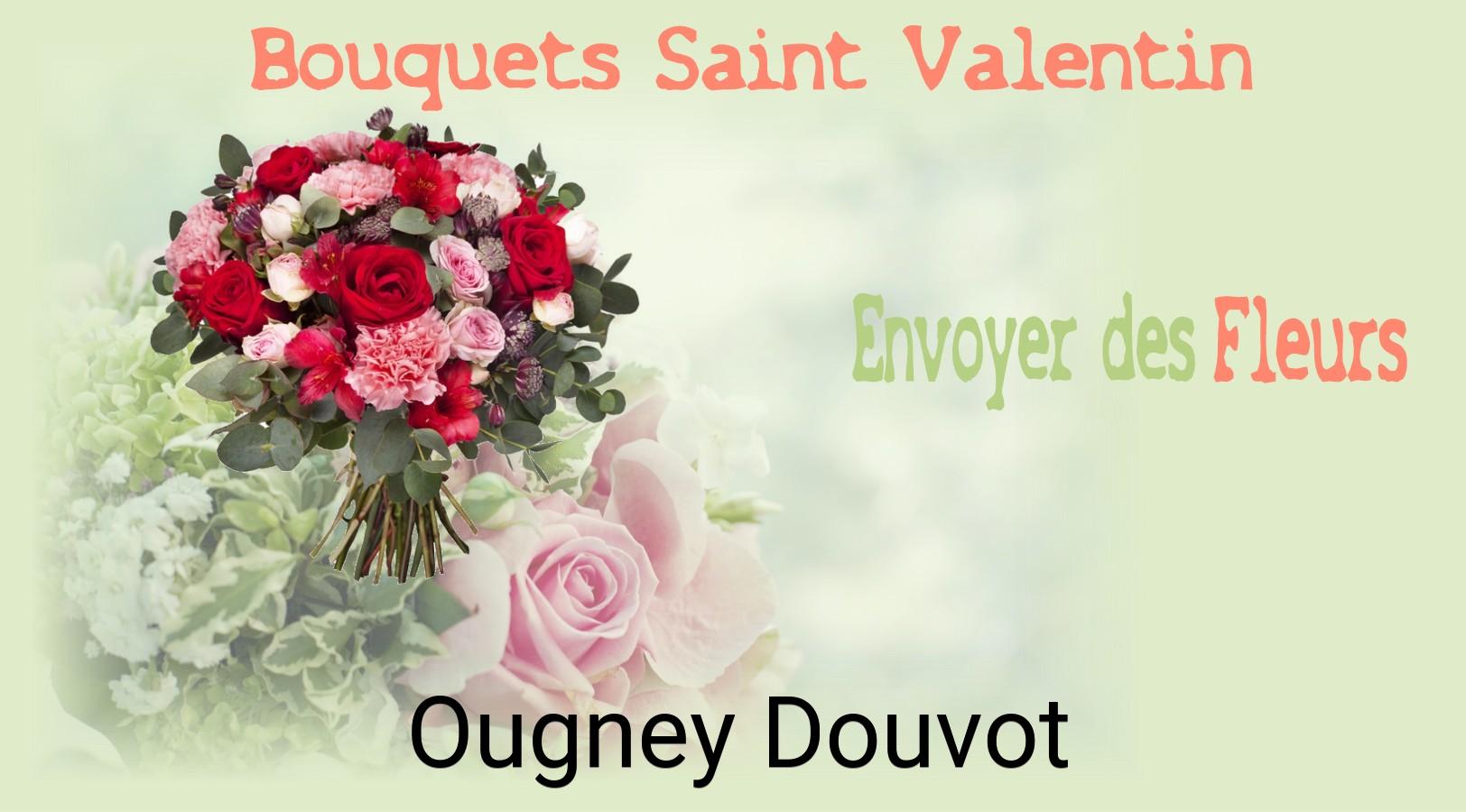 Roses de Saint-Valentin livrées à Ougney-Douvot